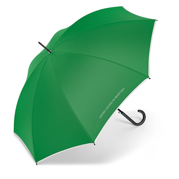 Парасолька-тростина Benetton Long AC 12 кольорів 11 Парасолька-тростина Benetton Long AC 12 кольорів - Зображення 11